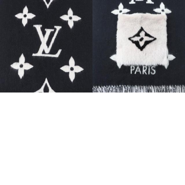 良品☆LOUIS VUITTON ルイヴィトン M74353 マフラー・コールド