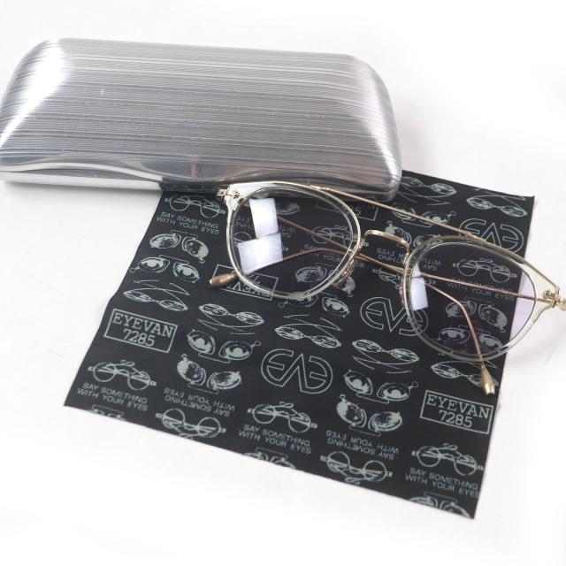 極美品□EYEVAN アイヴァン Ruben ルーベン ツーブリッジ サングラス