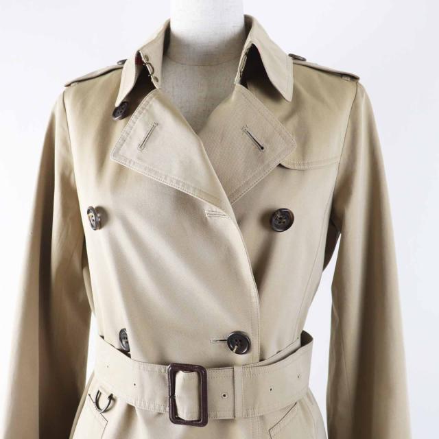 LA5887 バーバリーズ ロング ステンカラーコート ベージュ 7AR LA5887 バーバリーズ ロング ステンカラーコート ベージュ 7AR