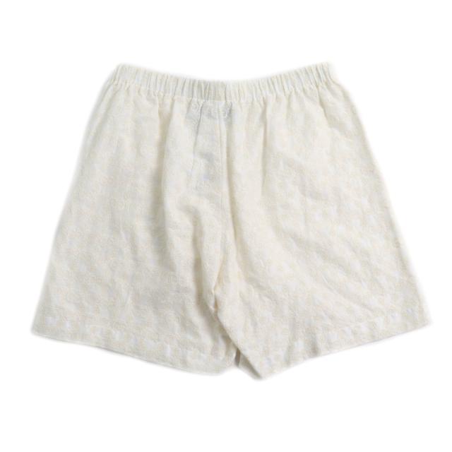 未当てはめる品★GUCCI グッチ 619507 綿織物100％ GG柄 スピード競技 遊撃手ズボン下 ボトムス 象牙色 42 イタリア製 定まり品 レディース