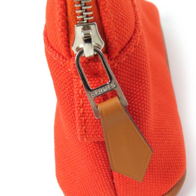 美品☆HERMES エルメス ボリードポーチ ミニミニ シルバー金具 Hロゴ 