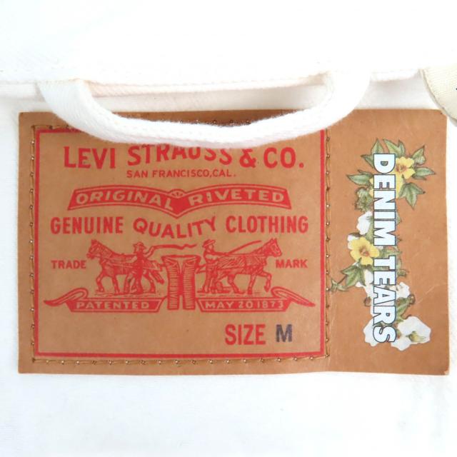 美品△LEVI S DENIM TEARS リーバイス デニムティアーズ TYPE2 BUSTDOWN スワロフスキー デニムジャケット M 正規品_7