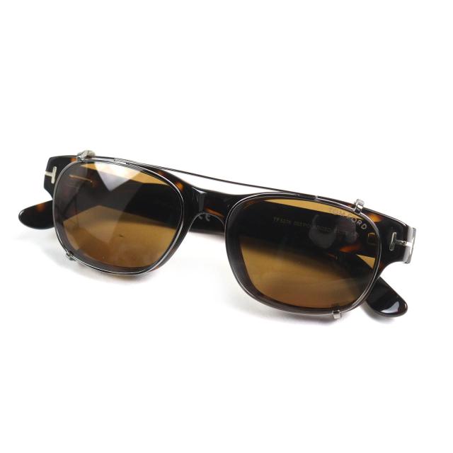 美品☆TOMFORD 極上美品 TOM FORDブラックサングラス ケース付きTF1132