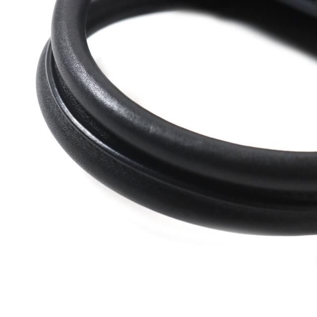 美品▼SAINT LAURENT PARIS サンローランパリ 632539 リヴゴーシュ N/S キャンバス レザー トートバッグ ダークグレー ブラック メンズ_6