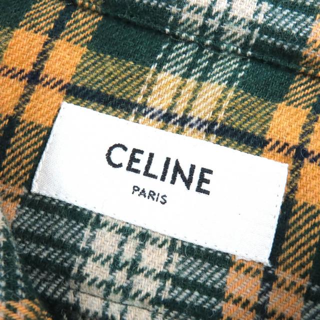 極美品△CELINE セリーヌ 22AW 2C574954R ルーズランバー ジャック