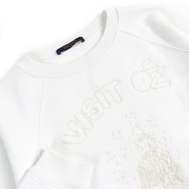 極美品△LOUIS VUITTON ルイヴィトン 19SS オズの魔法使い コットン100％ LVサークルロゴ金具 プルオーバー スウェットシャツ S 正規品_2