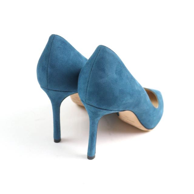 JIMMY CHOO 水色 ポインテッドトゥ ヒール JIMMY CHOO ブルーポイン