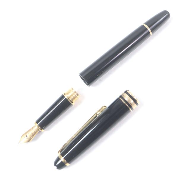 MONT BLANC ブラック 万年筆 Fペン先 P 145 106521 MONT BLANC