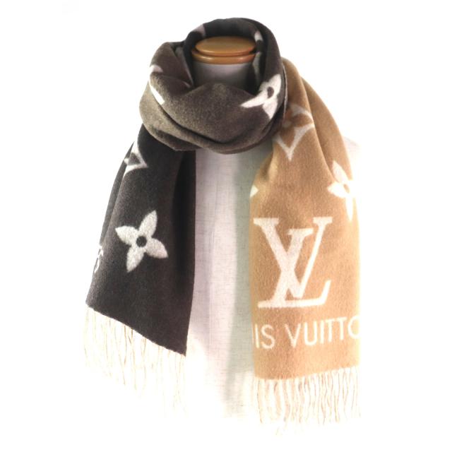 ルイヴィトン ネックウォーマー ブラウン ファー スヌード ミンク