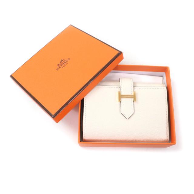 未使用品☆HERMES エルメス ベアン コンビネ ナタ ゴールド金具 Hロゴ