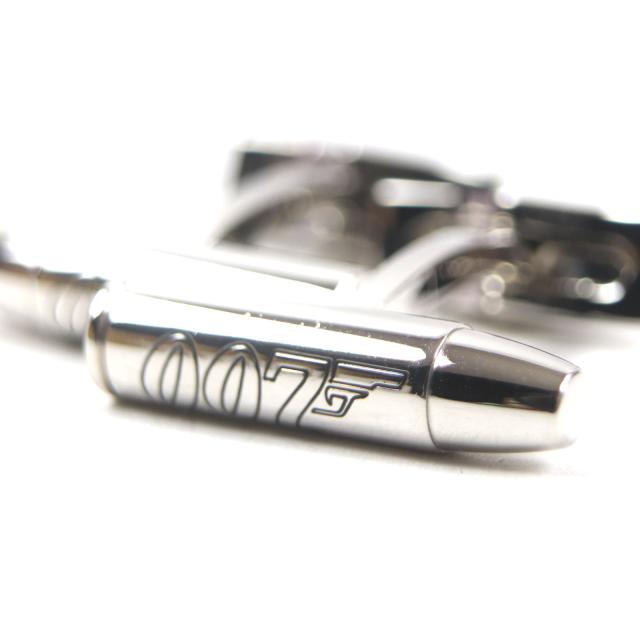 美品▽Dupont デュポン 007 超希少 銃弾デザイン カフスボタン