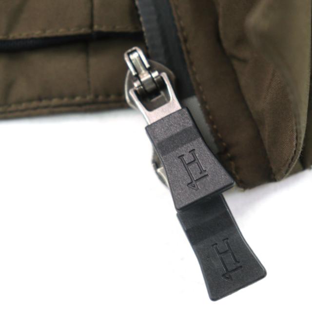 良品○Herno ヘルノ PI075UL Laminar ラミナー GORE-TEX ゴアテックス M-65 ロゴタグ スタンドカラー ダウンジャケット 46 正規品 メンズ_4