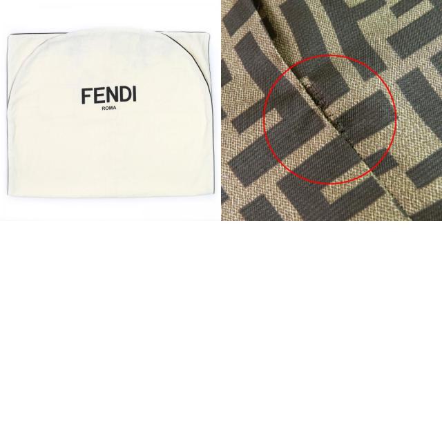 極美品△FENDI フェンディ 2019年製 FJ0562 カシミヤ100％ 裏地FFロゴ・ズッカ柄 ロゴボタン シングル テーラードジャケット 52 正規品_9