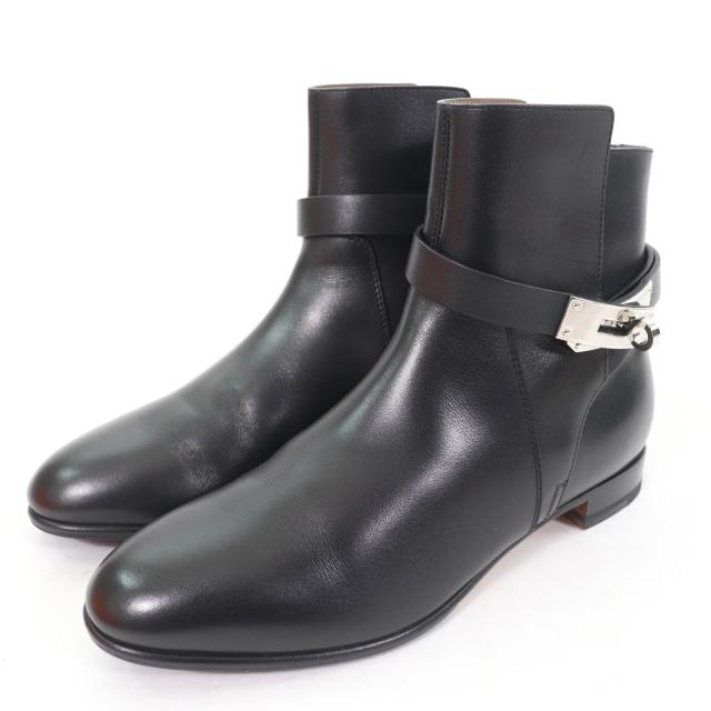 極美品☆HERMES エルメス ネオ シルバー金具 ケリーバックル レザー
