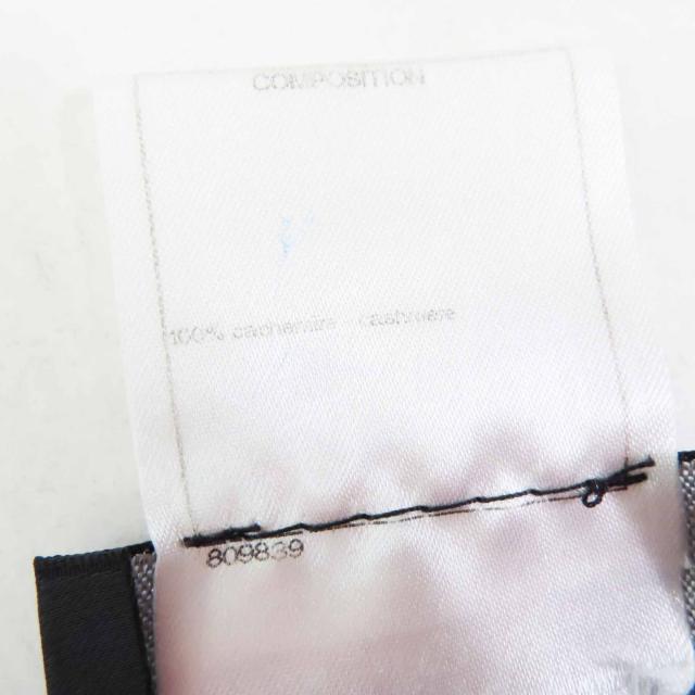 美品◎CHANEL シャネル P48050 カシミヤ100％ 裾ココマークモチーフ付き 長袖 ニット プルオーバー ブルー 34 UK製 正規品 レディース