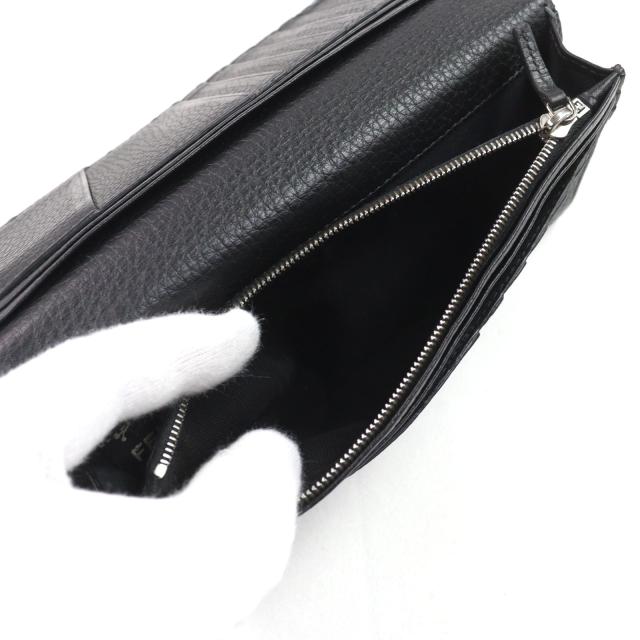 フェンディ FENDI セレリア 7M0186 ステッチ 二つ折り ロング