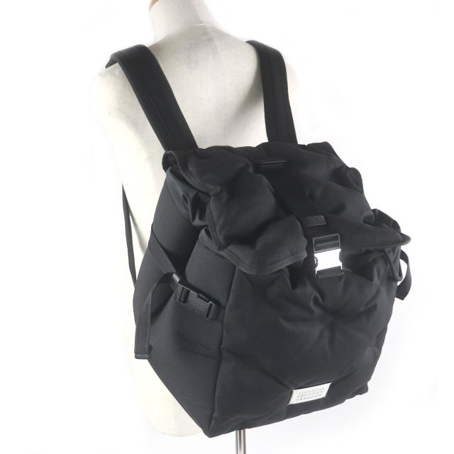 極美品□Maison Margiela 11 メゾンマルジェラ11 2023年製 SB2WA0002 Glam Slam スポーツキューブ リュックサック ブラック イタリア製_2