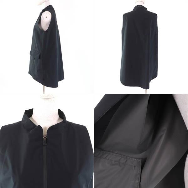 HERNO - 極美品★Herno ヘルノ 2021年製 GC00055DL ラミナー GORE-TEX 3WAY ナイロンコート ブラック 40 ハンガー・ガーメント付き 正規品 レディース Herno ヘルノ PI00226UL 11106 9300 LAMINAR BLACK GORE-TEX