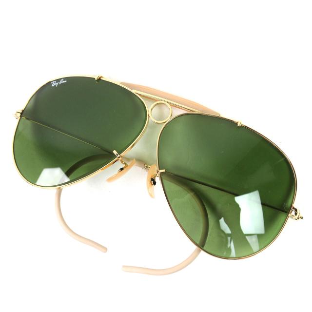 お値下げ⭐︎Ray-Ban レイバン⭐︎アビエーター サングラス グリーンレンズ 美品】レイバン アビエーター サングラス グリーンレンズ レイバン