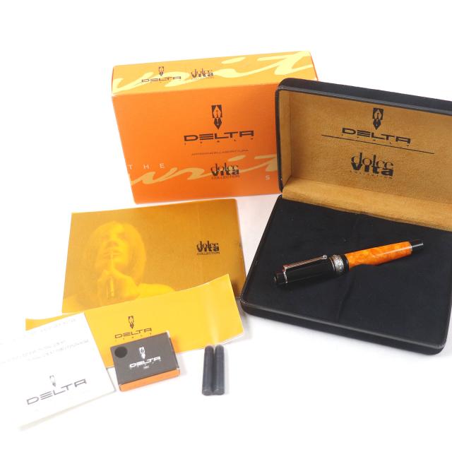 DELTA Dolce Vita mini 万年筆 オレンジ