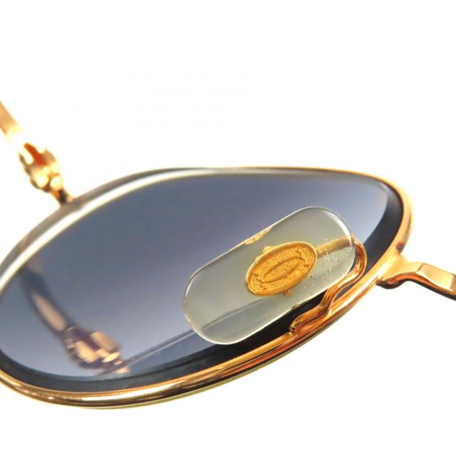 美品▽Cartier カルティエ トリニティ ロゴ金具付き マーブル柄 アイ  