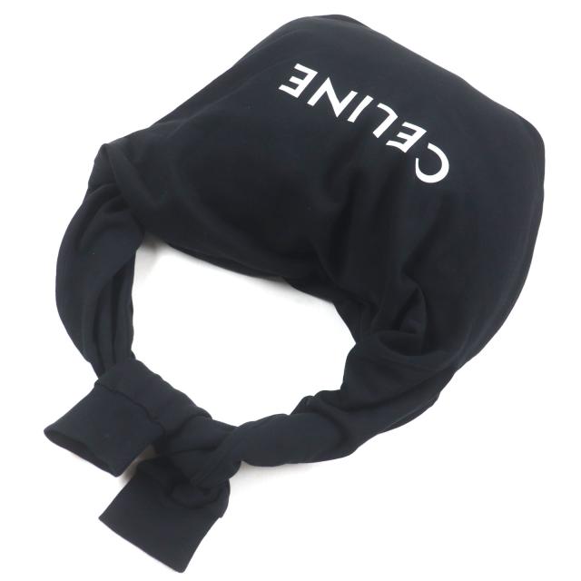 極美品▼セリーヌ 11020 2EKO MEDIUM SWEAT BAG ミディアム スウェットバッグ ロゴ クロスバッグ ショルダーバッグ 保存袋付き 正規品_6