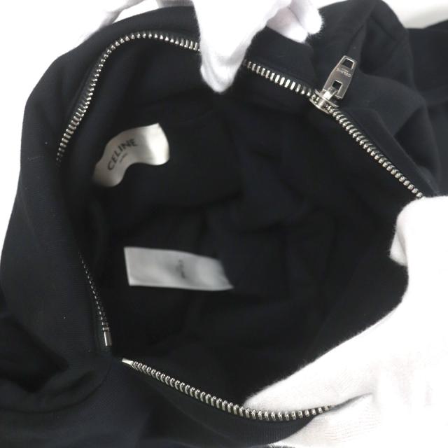 極美品▼セリーヌ 11020 2EKO MEDIUM SWEAT BAG ミディアム スウェットバッグ ロゴ クロスバッグ ショルダーバッグ 保存袋付き 正規品_7