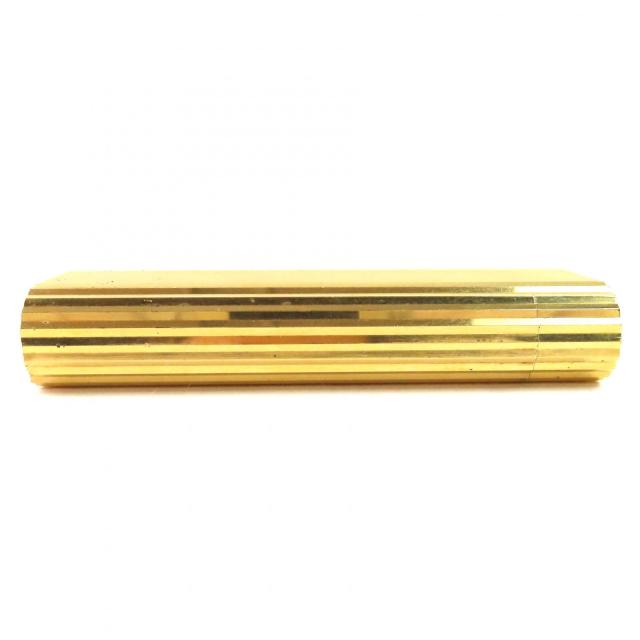 Cartier ストライプ柄 1Pサファイア ガスライター Cartier
