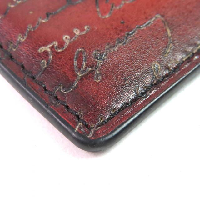 ベルルッティ カリグラフィレザーカードケース メンズ 美品△Berluti