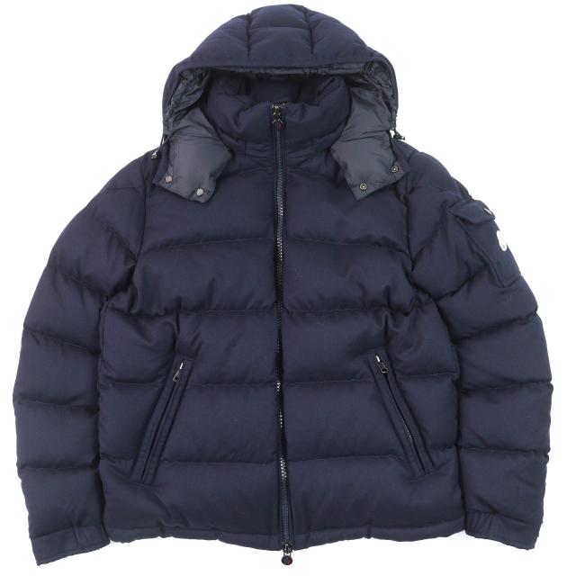 モンクレール ダウンジャケット サイズ2 ネイビー モンクレール ダウン