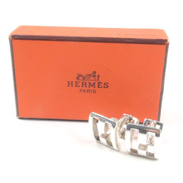 良品✨ エルメス カフス Hモチーフ Ag925 ヴィンテージ 極美品△HERMES エルメス ヴィンテージ Hモチーフ カフスボタン