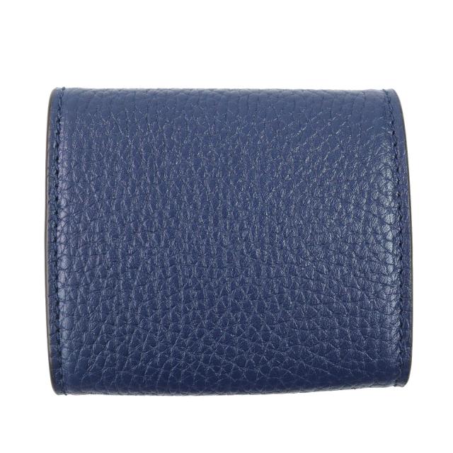 極美品△GUCCI グッチ 771160 ロゴ金具 レザー コインケース