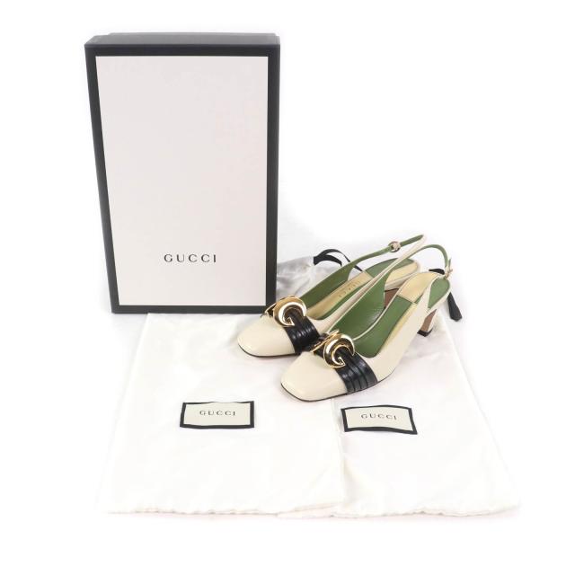 未使用品☆GUCCI グッチ 572232 ハーフムーンGG バックストラップ