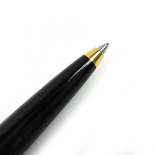 美品△Cartier カルティエ ディアボロ ドゥ カルティエ ブルージェムストーン ツイスト式 ボールペン ブラック ゴールド ドイツ製 メンズ_2
