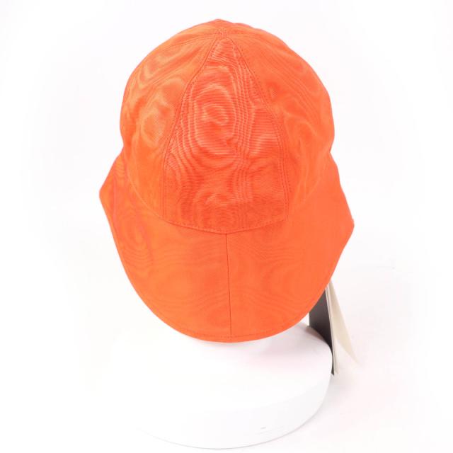 未使用品☆GUCCI グッチ 729128 チェーン付 GGモチーフ バケットハット オレンジ M （57cm） イタリア製　 正規品 レディース_3