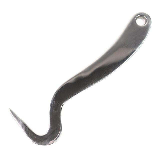 美品△HERMES エルメス フーフピック ロゴ刻印 馬具 鉄爪 テッピ 蹄鉄