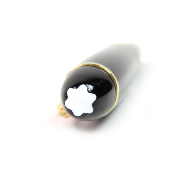 良品△MONTBLANC モンブラン マイスターシュテュック ル・グラン ペン先14K EFニブ ホワイトスター 万年筆 ブラック ゴールド ドイツ製_5