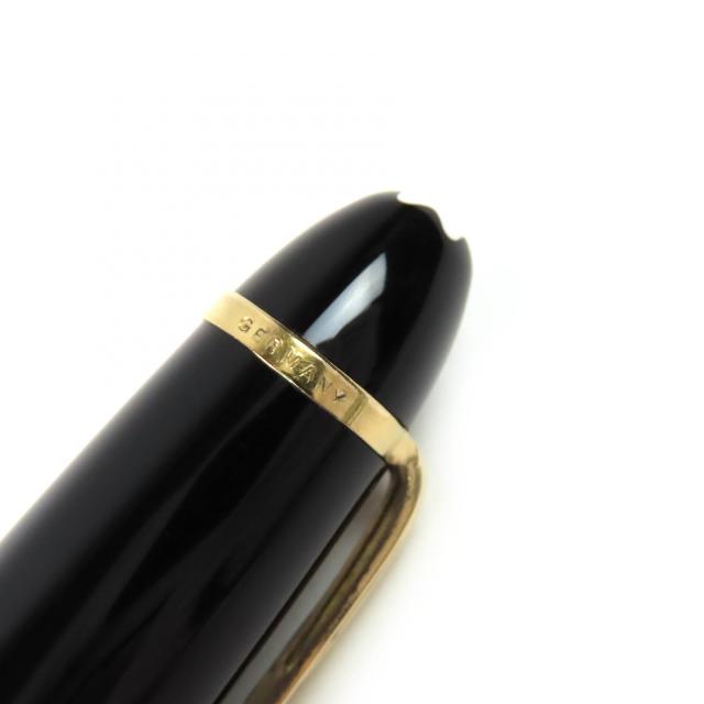 良品△MONTBLANC モンブラン マイスターシュテュック ル・グラン ペン先14K EFニブ ホワイトスター 万年筆 ブラック ゴールド ドイツ製_8