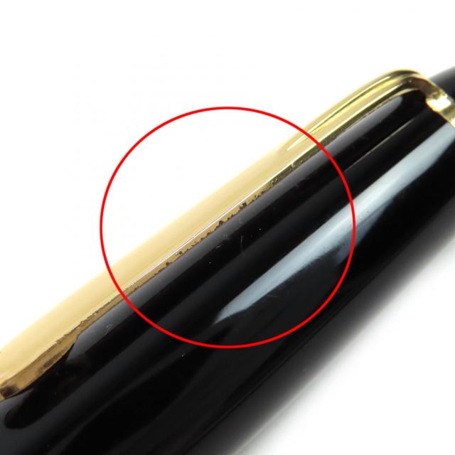 良品△MONTBLANC モンブラン マイスターシュテュック ル・グラン ペン先14K EFニブ ホワイトスター 万年筆 ブラック ゴールド ドイツ製_9