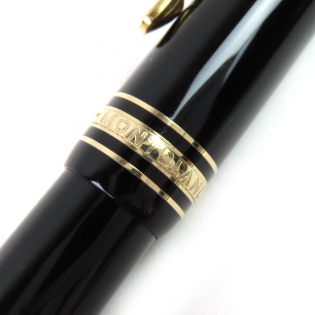 良品△MONTBLANC モンブラン マイスターシュテュック ル・グラン ペン先14K EFニブ ホワイトスター 万年筆 ブラック ゴールド ドイツ製_6