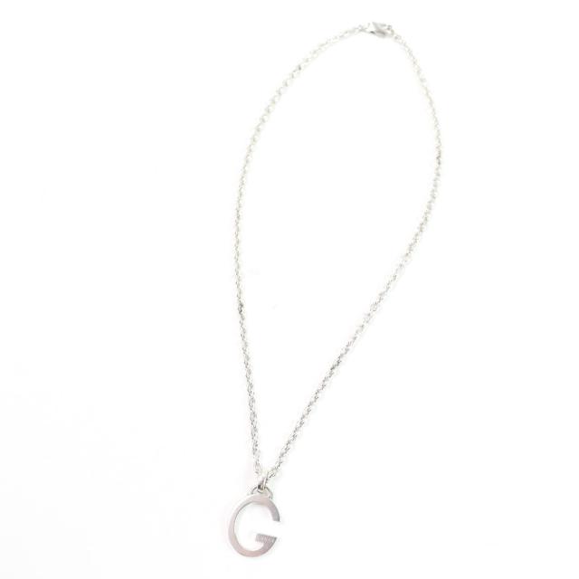 良品☆GUCCI グッチ 233936 Gロゴ ペンダント ネックレス アクセサリー 