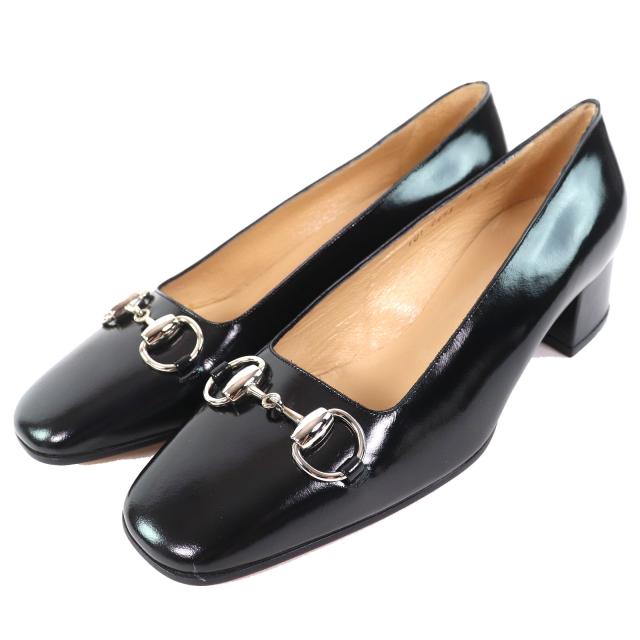 GUCCI ホースビット スクエアトゥパンプス 【公式通販】