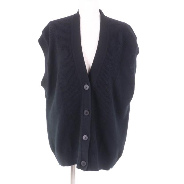 HERMES/エルメス ニット ベスト カシミヤ 23AW セリエボタン