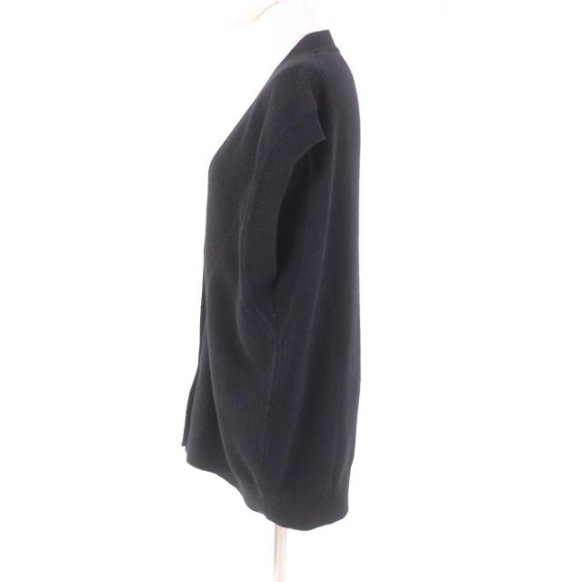 極美品☆HERMES エルメス 23AW 3H2706D1 カシミヤ100％ セリエボタン付