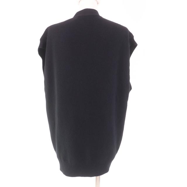 極美品☆HERMES エルメス 23AW 3H2706D1 カシミヤ100％ セリエボタン付