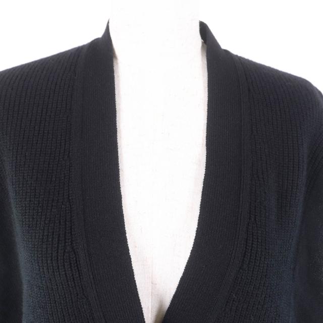 極美品☆HERMES エルメス 23AW 3H2706D1 カシミヤ100％ セリエボタン付