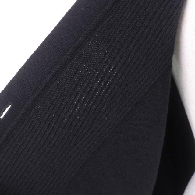 極美品☆HERMES エルメス 23AW 3H2706D1 カシミヤ100％ セリエボタン付