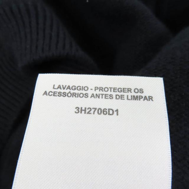 極美品☆HERMES エルメス 23AW 3H2706D1 カシミヤ100％ セリエボタン付