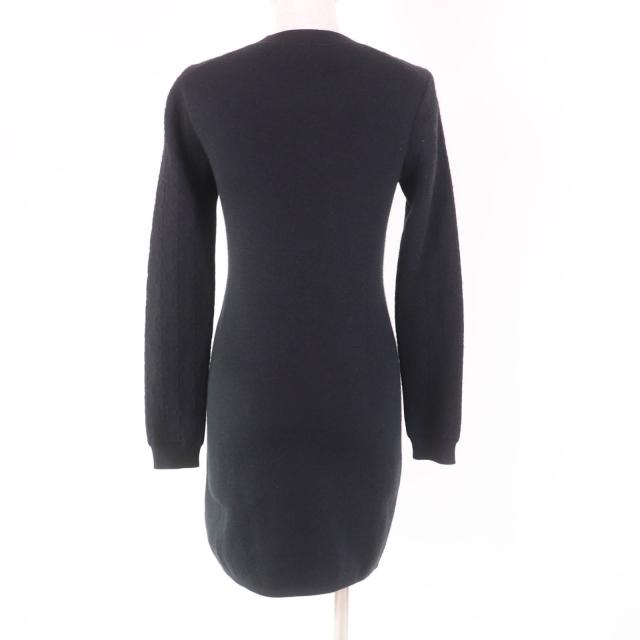 HERMES シェーヌダンクル柄サマーニットワンピース