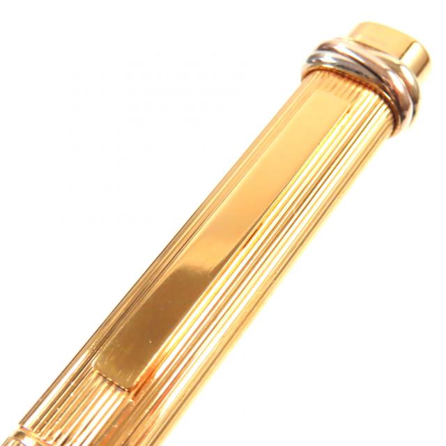 Cartier カルティエ トリニティ ゴールド ボールペン キャップ式本体のみ カルティエ トリニティ ボールペン GP キャップ式 カルティエにて未